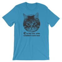 Image 2 of  C is for Cat - unisex/men's tee