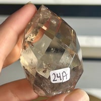 Image 2 of Smoky Quartz Faceted Flame (24A)