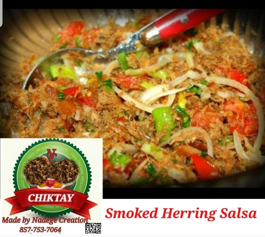 Image of Smoke Herring salsa ( chicktay) 16 oz