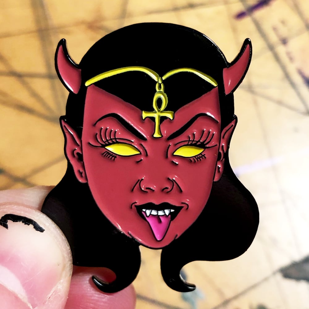 Devil Girl Pin