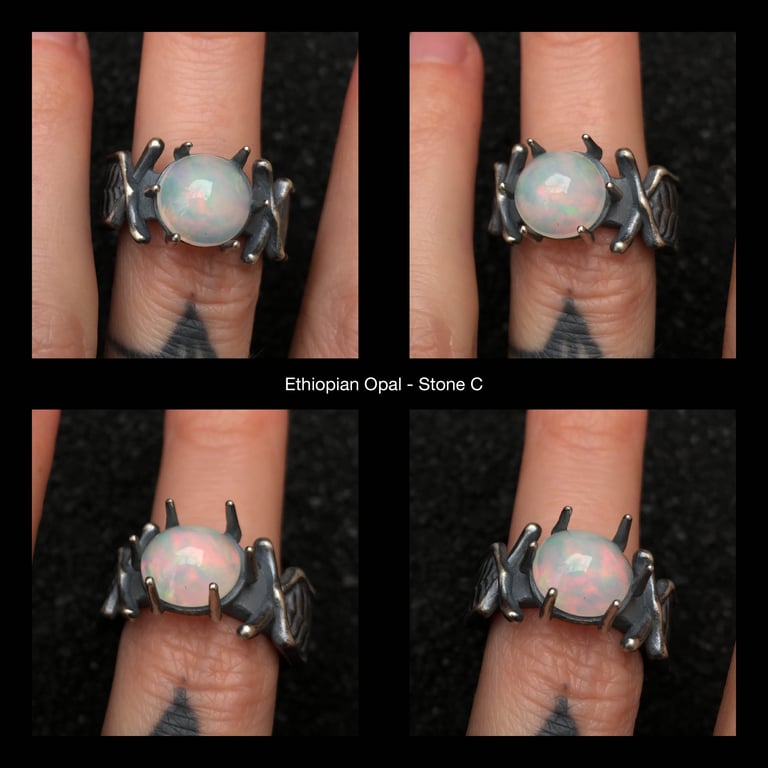 The Nazgûl Ring (OOAK Opal C, Stone Only)  Image 3