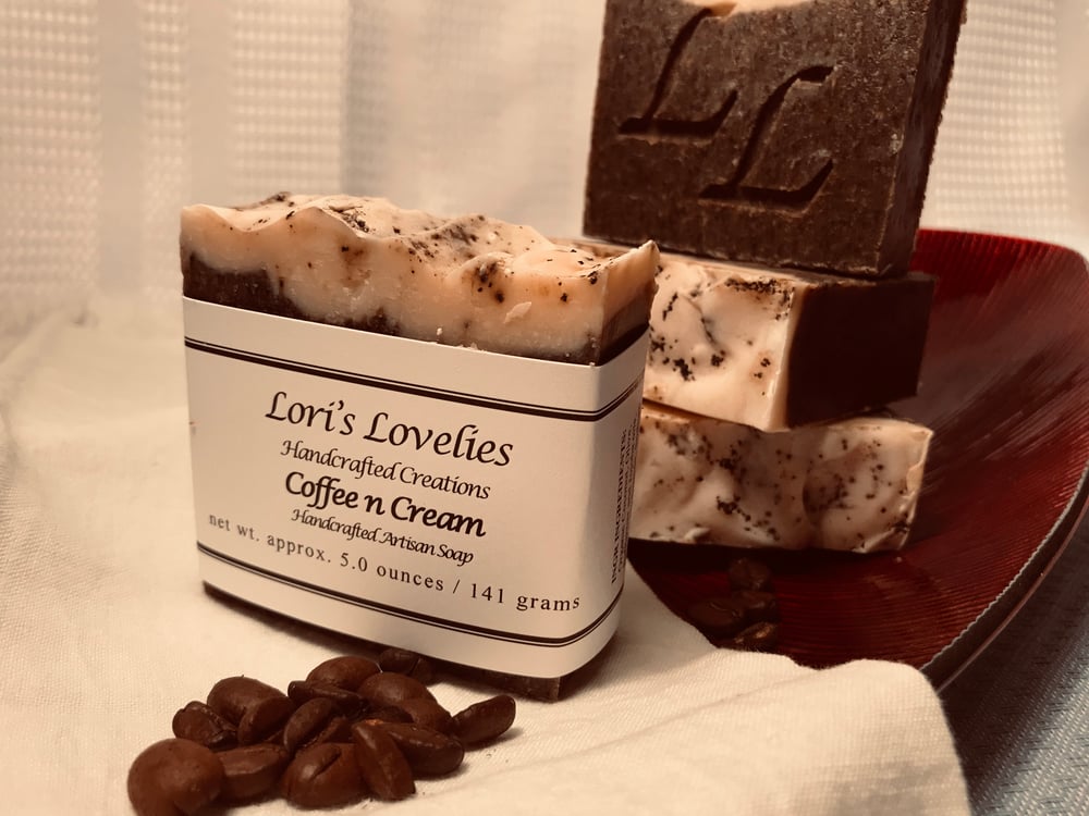 Image of Hazelnut Coffee exfoliating soap