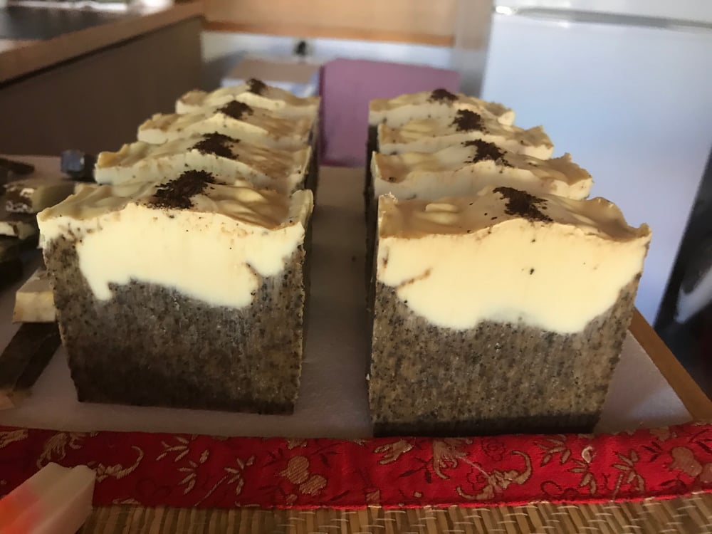 Image of Hazelnut Coffee exfoliating soap
