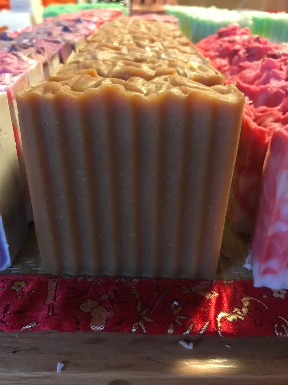 Image of Unscented Goats Milk and Tumeric Goats Milk Soaps