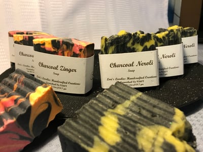 Image of Charcoal Zinger Soaps