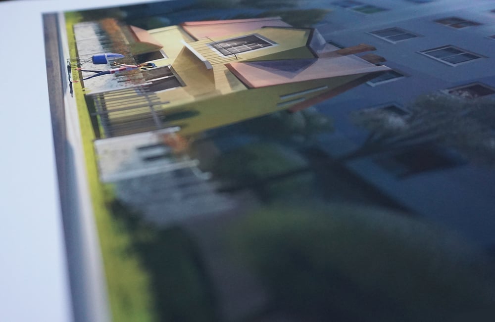Image of "Warsaw houses."