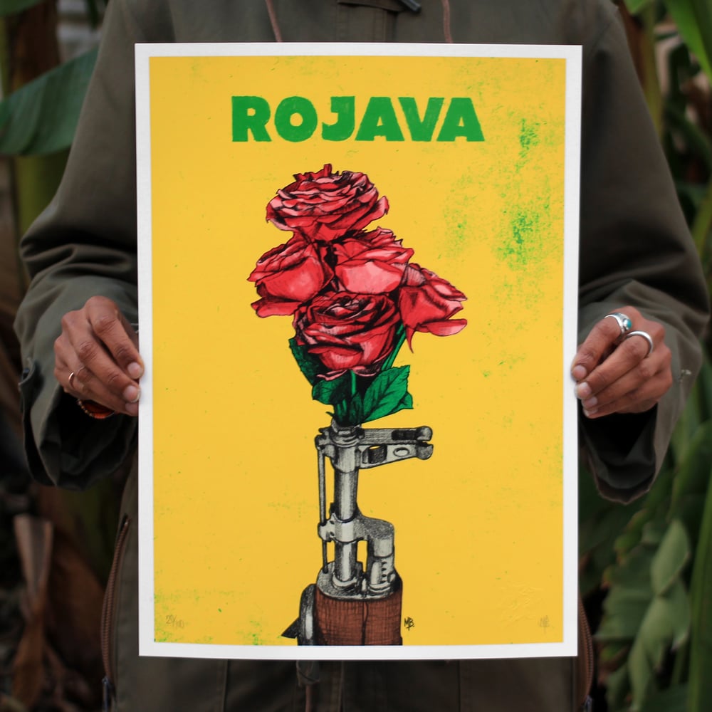 Rojava Rose by Matt Bonner