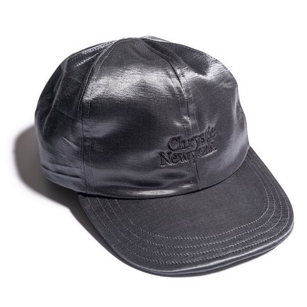 Image of Chrystie NYC X Falcon Bowse Hat / Dark Grey Satin