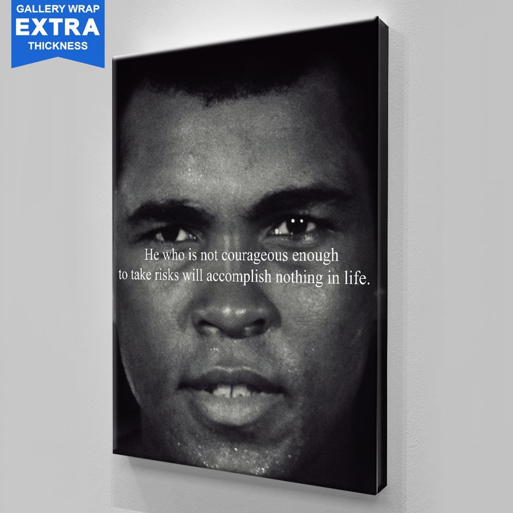 Image of MUHAMMAD ALI - TAKE RISKS