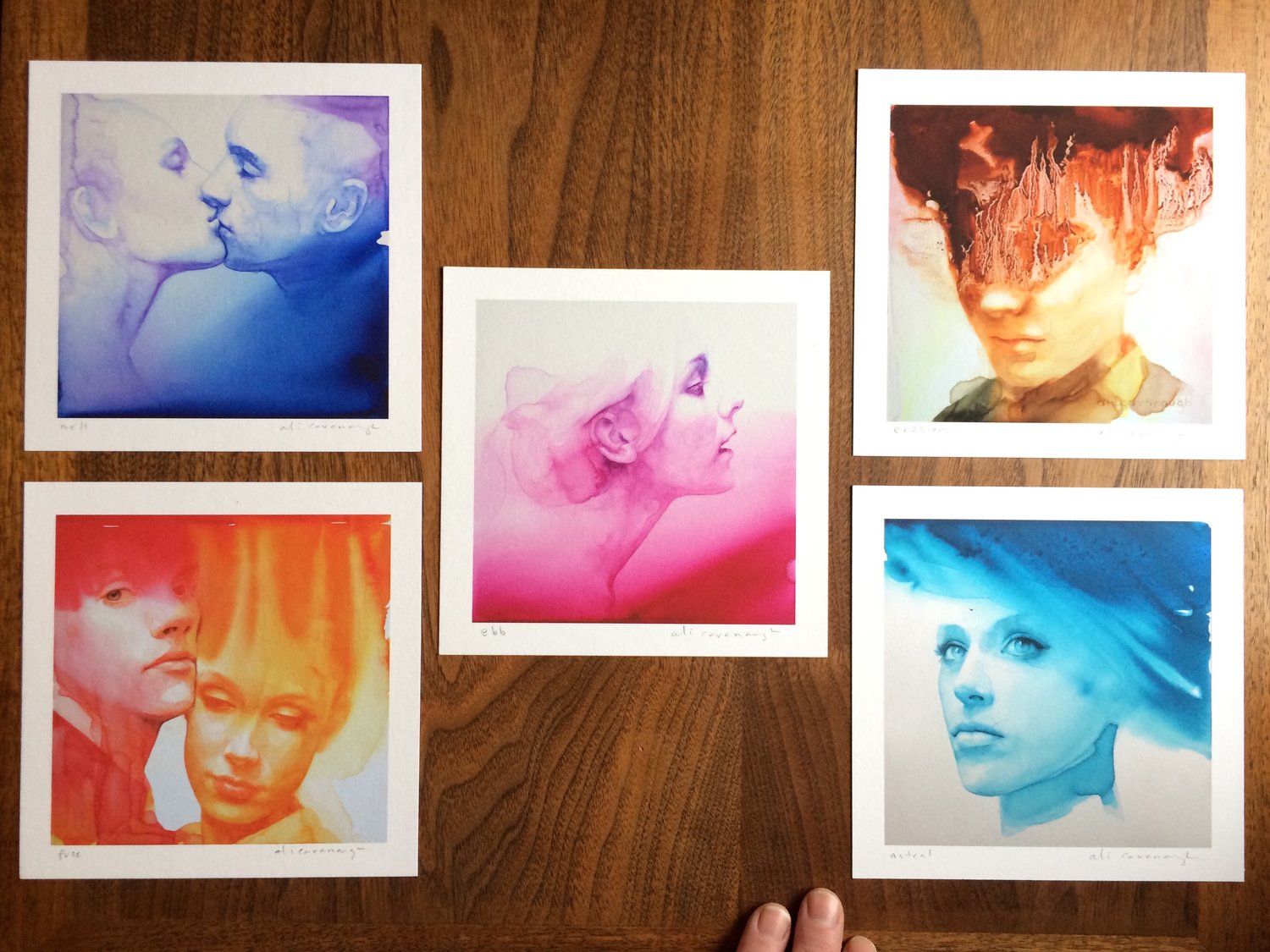 Image of Sampler set of prints #1 signed