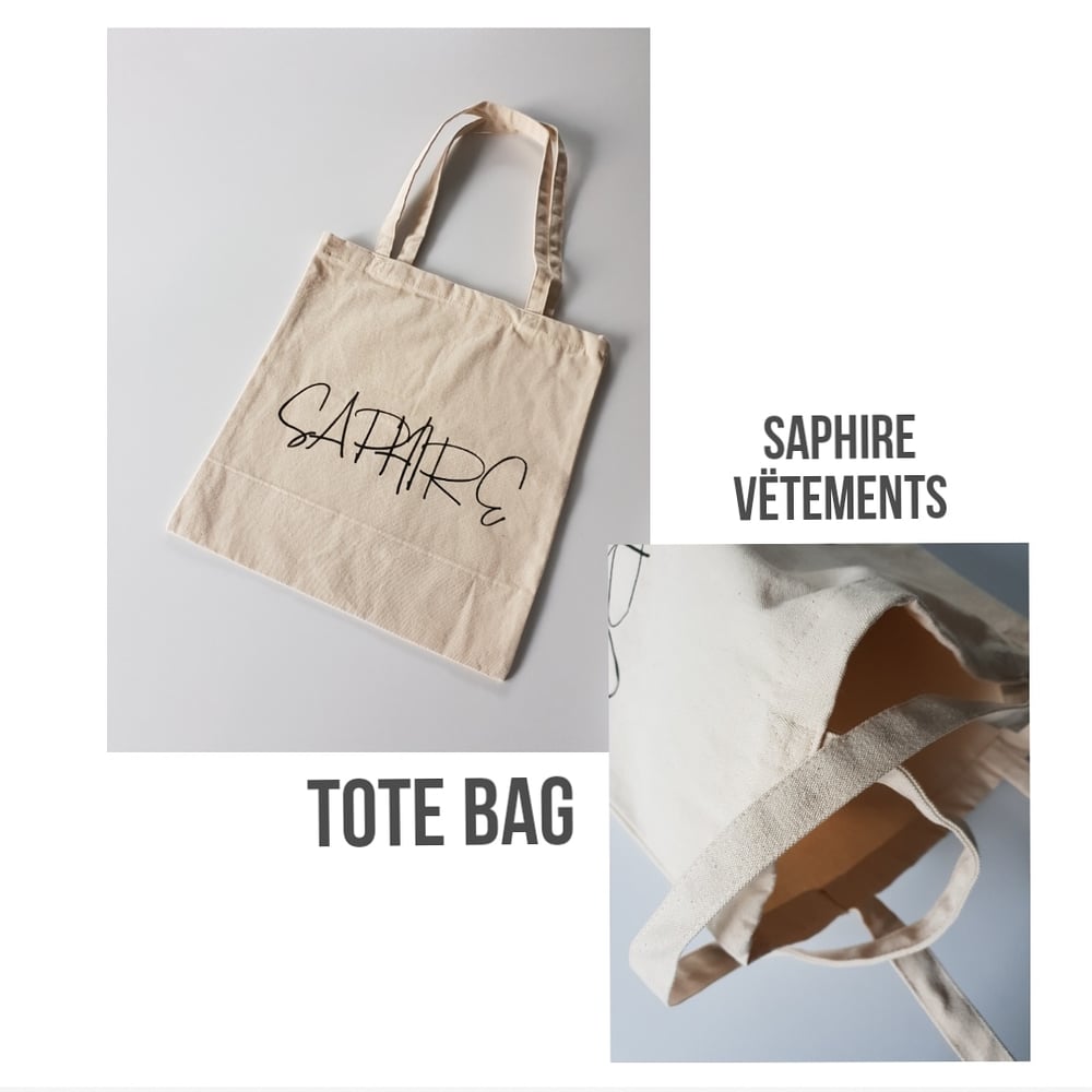 Image of SAPHIRE "TOTE BAG" FW18
