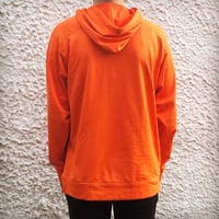 Image 3 of Orange Hoodie with MBD Sleeve