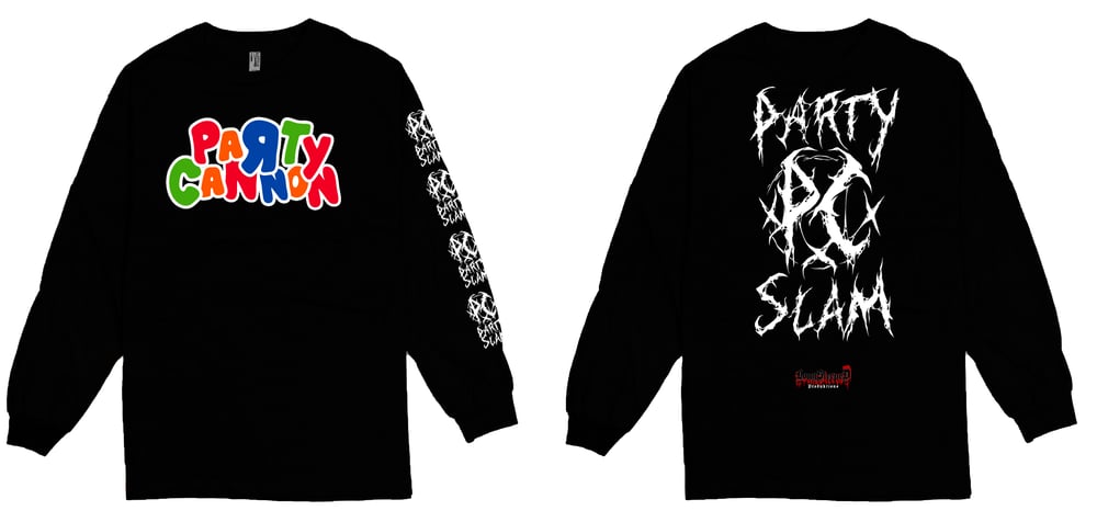 Image of PARTY CANNON - Party Slam Long Sleeves