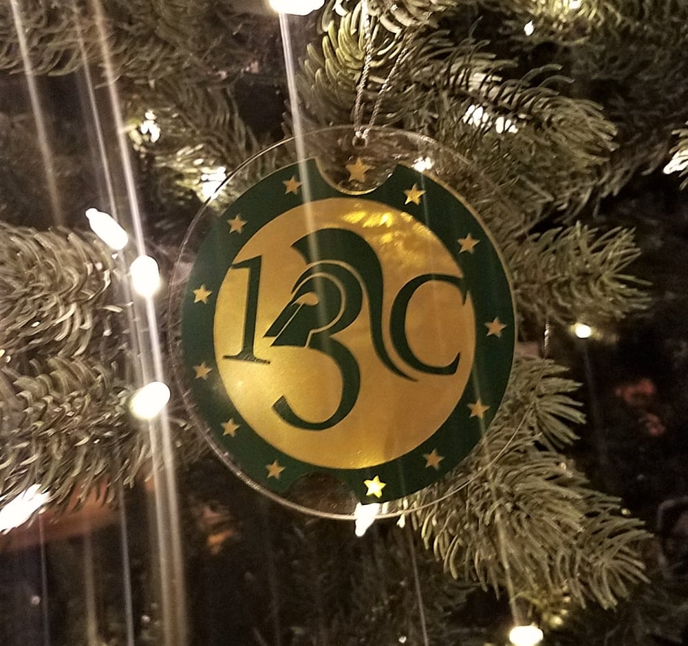Image of Handmade 13C Christmas Ornament