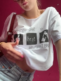 Image 5 of brat tee - charlie xcx 