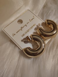 Image 2 of D'JANAE SMALL HOOP