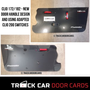 Image of Renault Clio 172/182 MK2 - Fronts - New Handle Design - Track Car Door Cards