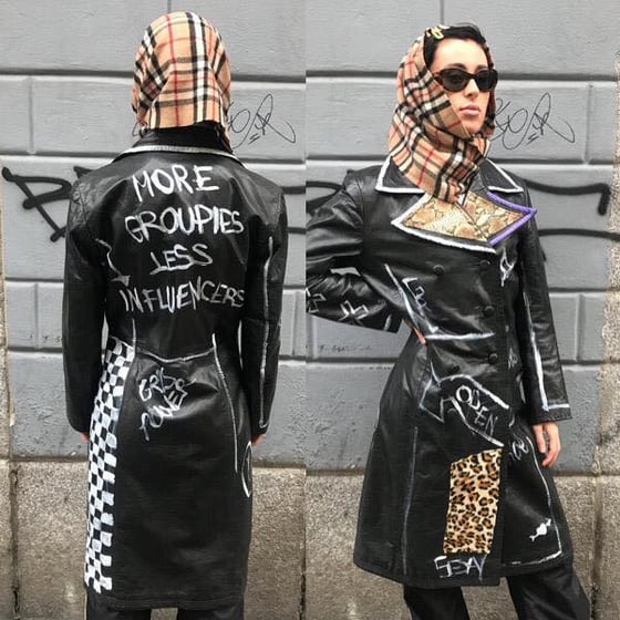Image of MORE GROUPIES LEATHER JACKET 