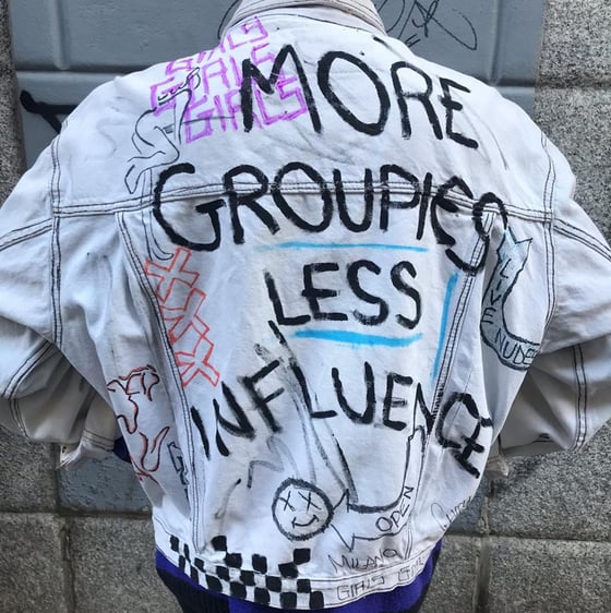 Image of MORE GROUPIES DENIM JACKET