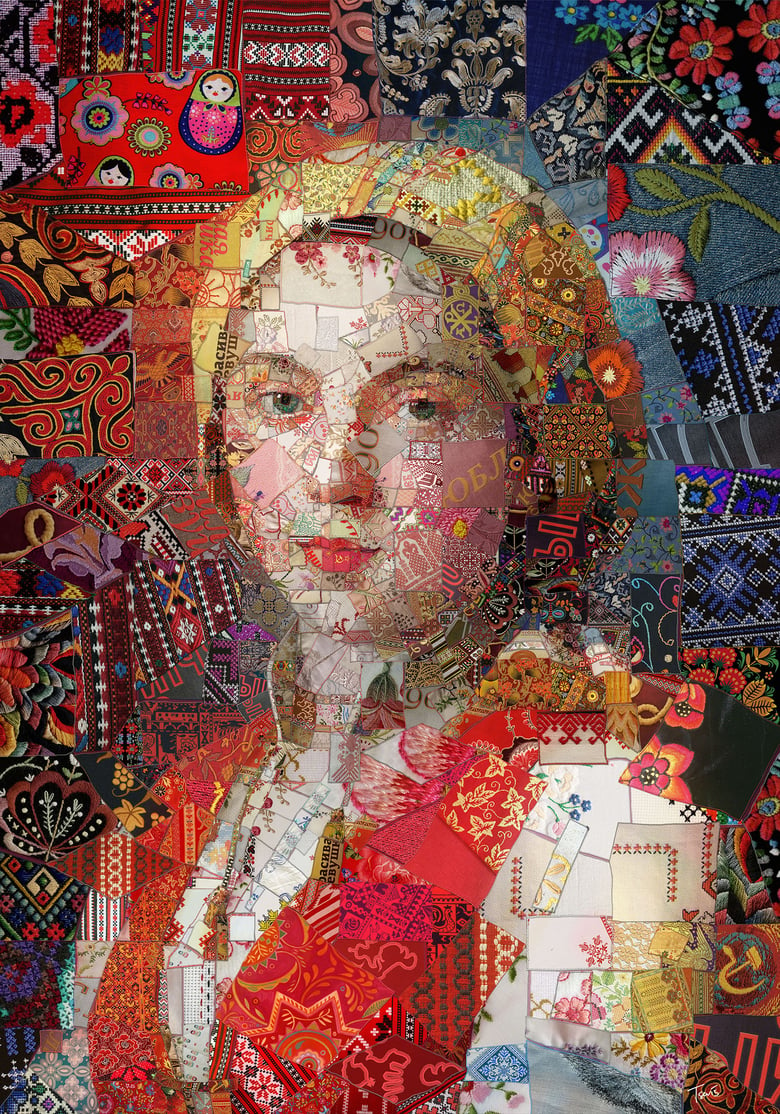 Image of Russia (Limited edition digital mosaic on paper)