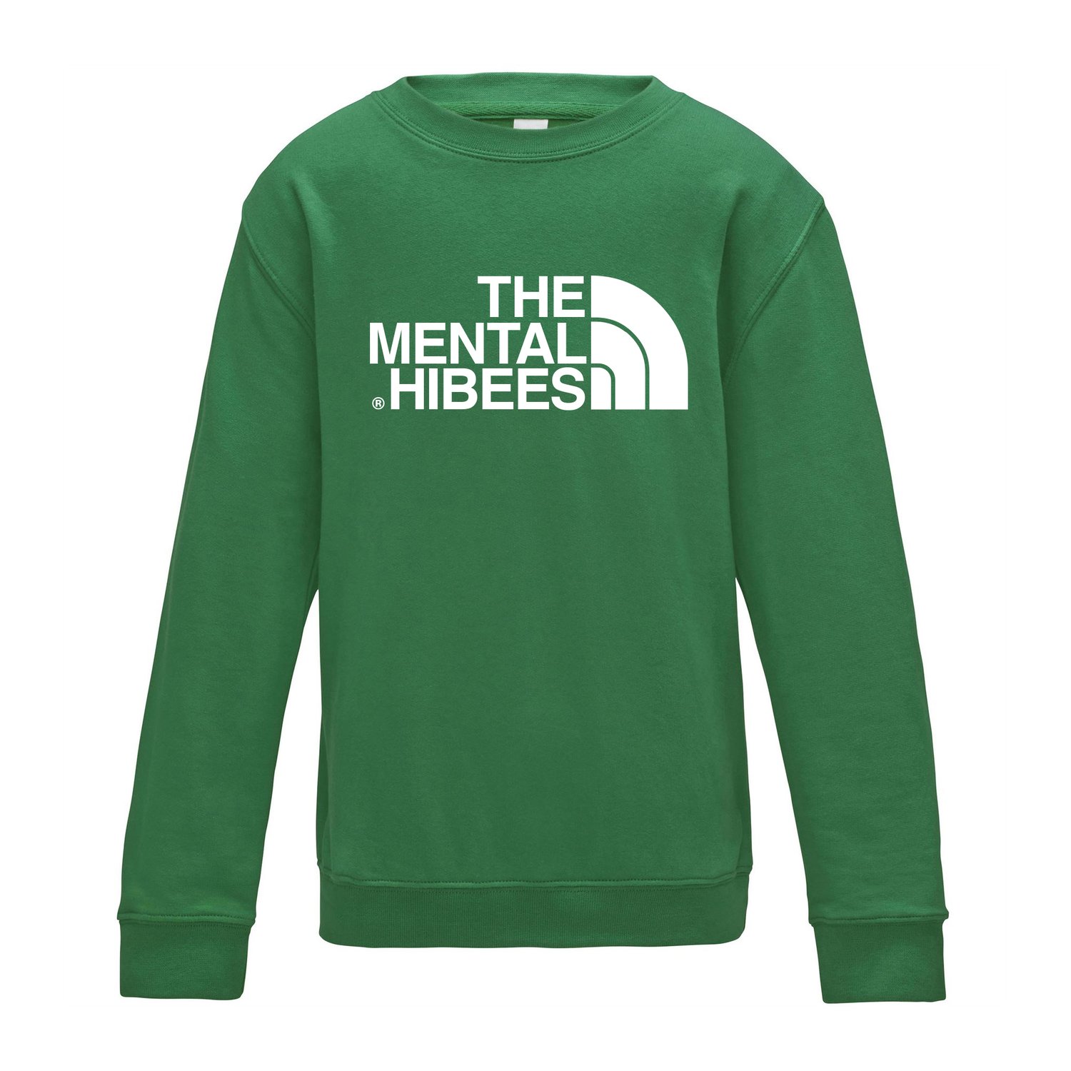 Image of The Mental Hibees – Kelly Green Jumper