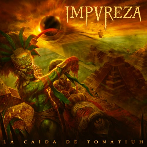 Image of La Caída De Tonatiuh (Double LP Gatefold) - Green Edition 100 ex. - SOLD OUT
