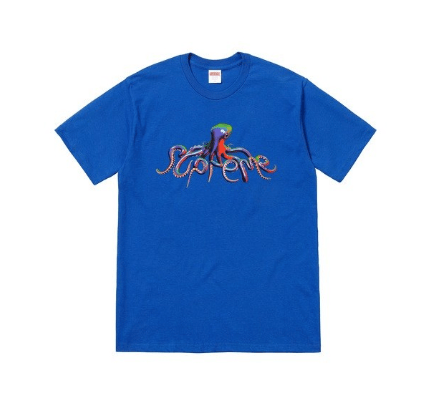 Image of Supreme Tentacles Tee Royal (SS18)