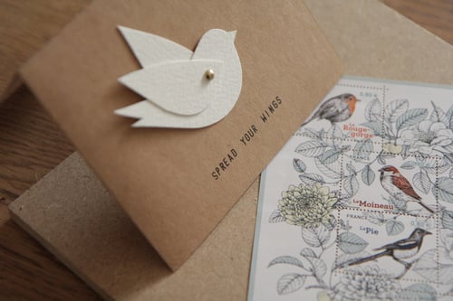 Image of Carte Spread your wings