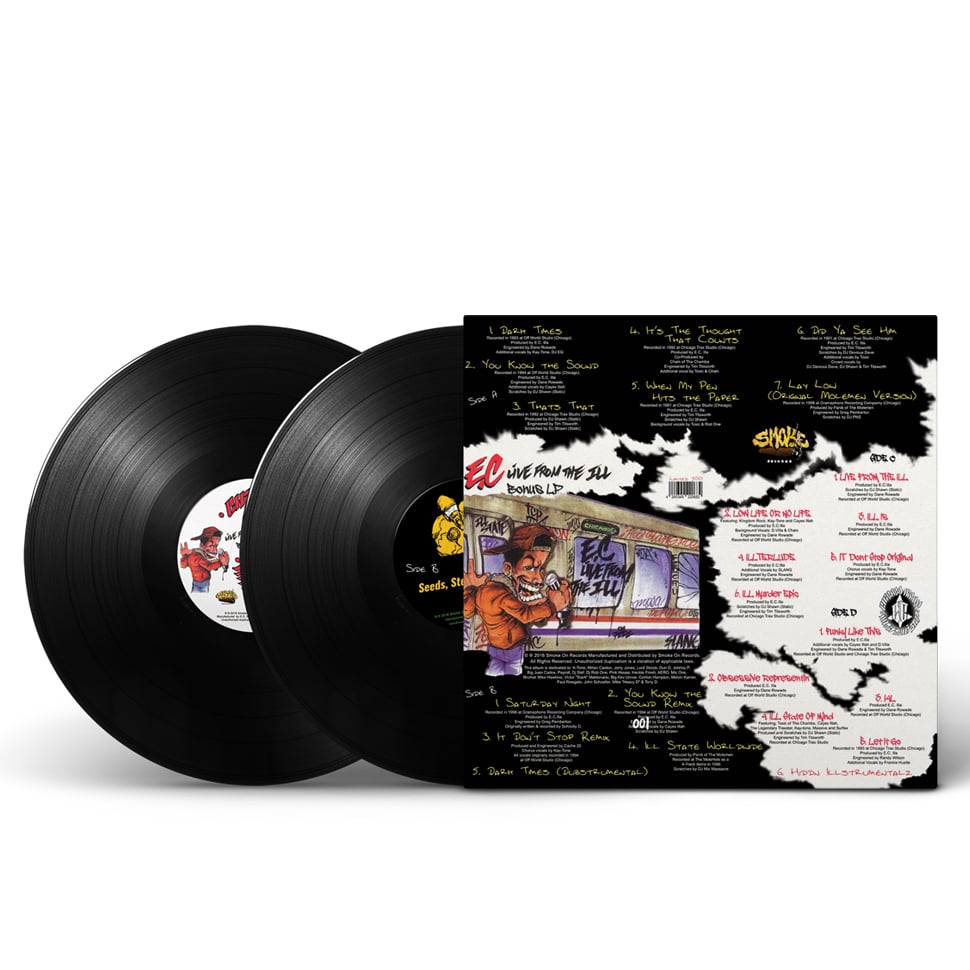 E.C. Illa - Seeds, Stems & Gems LP + Bonus Lp Live From The Ill