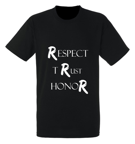 Image of RESPECT/TRUST/HONOR Unisex T-shirt