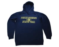 Image 1 of PHST LOGO HOODIE (NAVY BLUE AND YELLOW )
