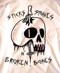 Long Line Sticks, Stones N’ Broken Bones T-Shirt
