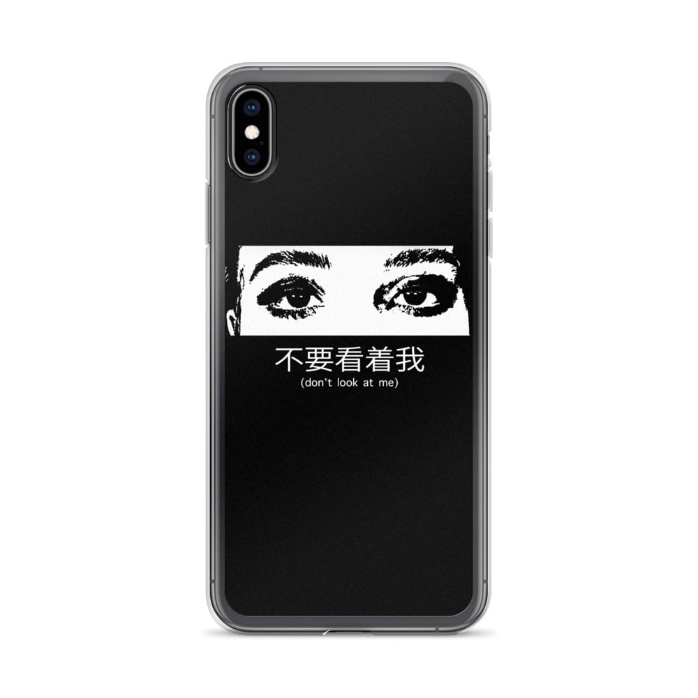 Image of Dont Look At Me iPhone Case