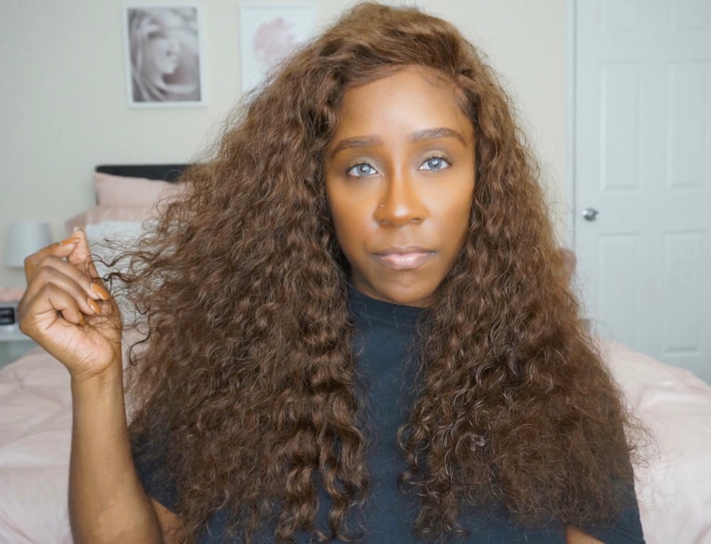 Image of Brazilian Curly Full Lace Wig