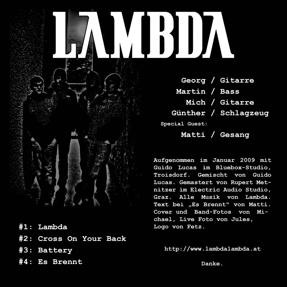 Image of Lambda / Earl Mobileh Split LP