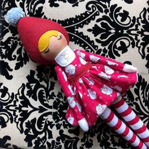 Image of Santa Baby Elf Doll Classic 