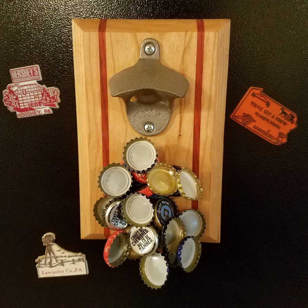 Image of Magnetic Bottle Cap Catch