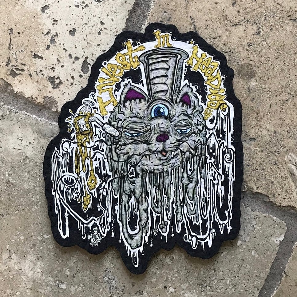 Image of Drippy Cat Moodmat