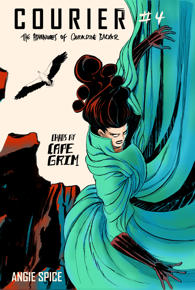 Image of Courier The Adventures Of Geraldine Barker # 4 "Chaos At Cape Grim"