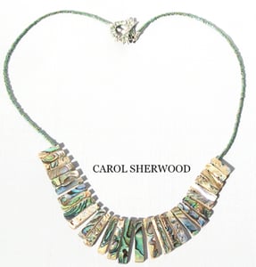 Image of Tropical Necklace with Swarvoski 