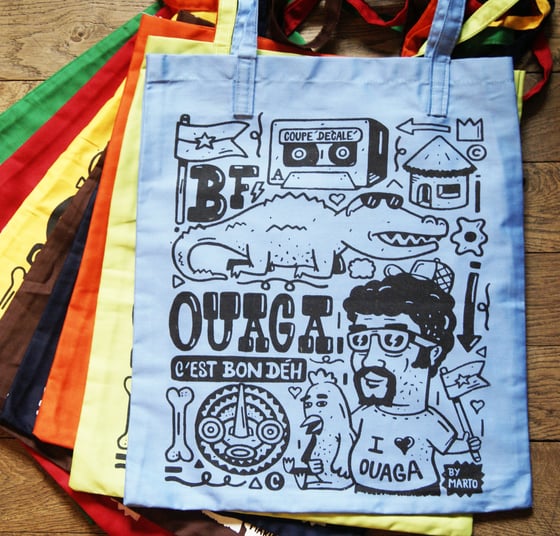 Image of "Ouaga c'est bon déh", tote bag