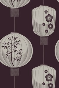 Image 2 of Lucky Lantern - Winter Plum