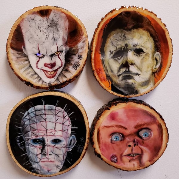 Image of Hand painted magnets