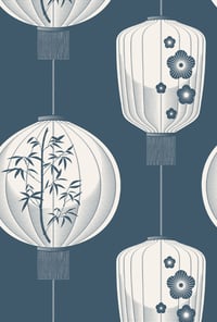 Image 2 of Lucky Lantern - Washed Denim