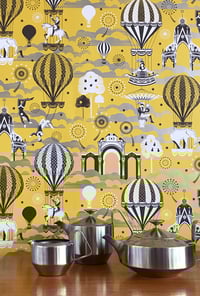 Image 1 of Pleasure Gardens - Mustard & Silver
