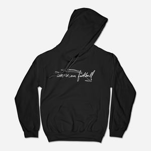 Image of Scribble Hoodie (Black)