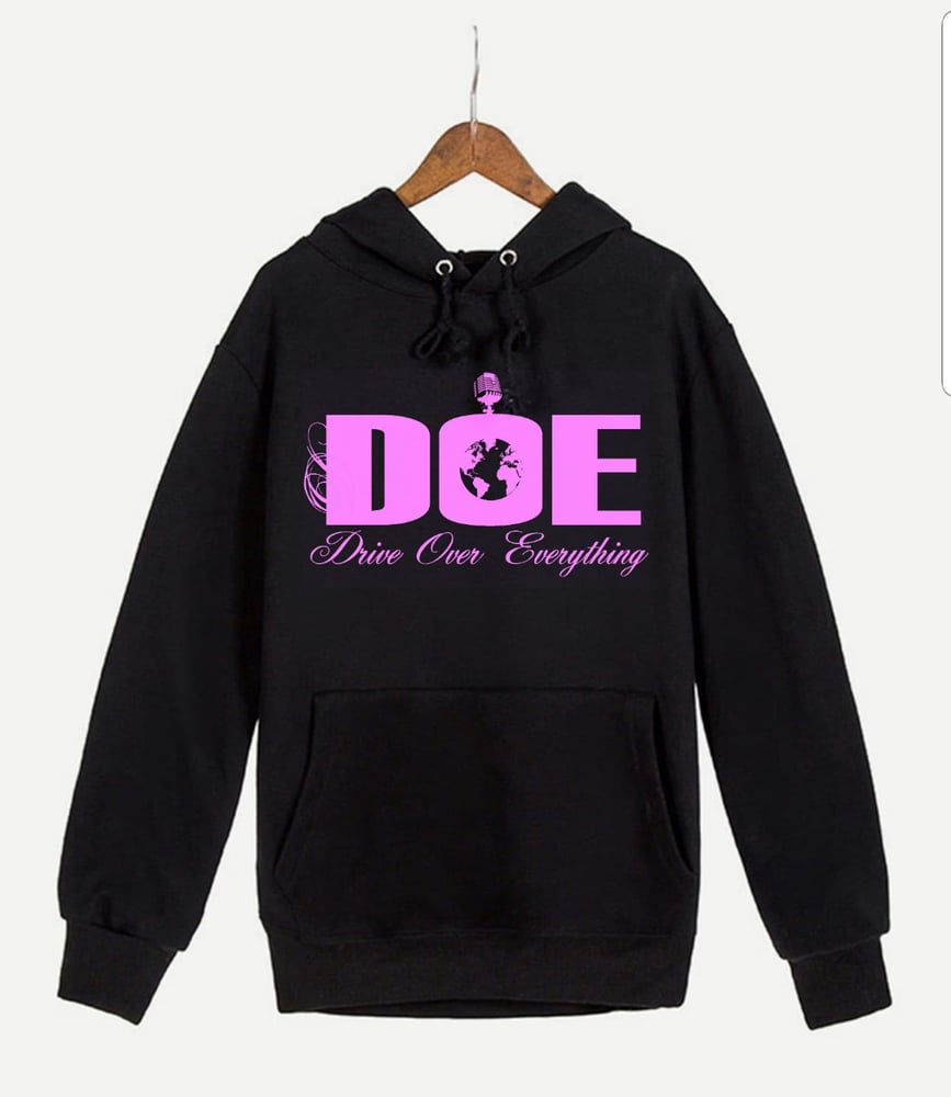 Image of Black DOE Hoodie *UNISEX*