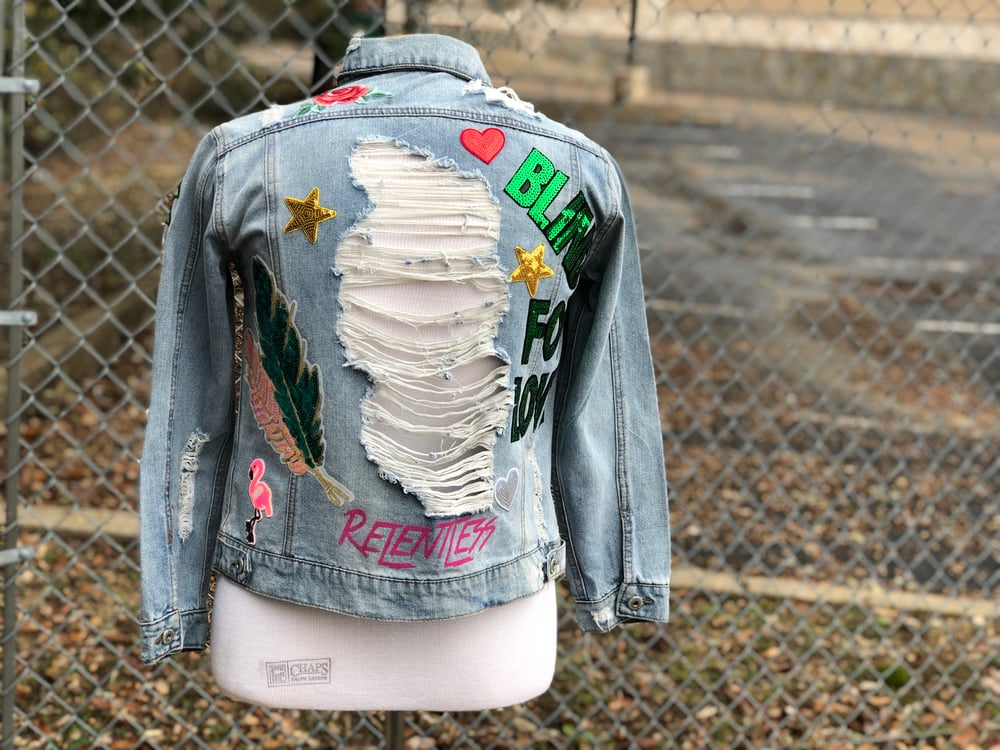 Image of Relentless Custom Denim Jacket 