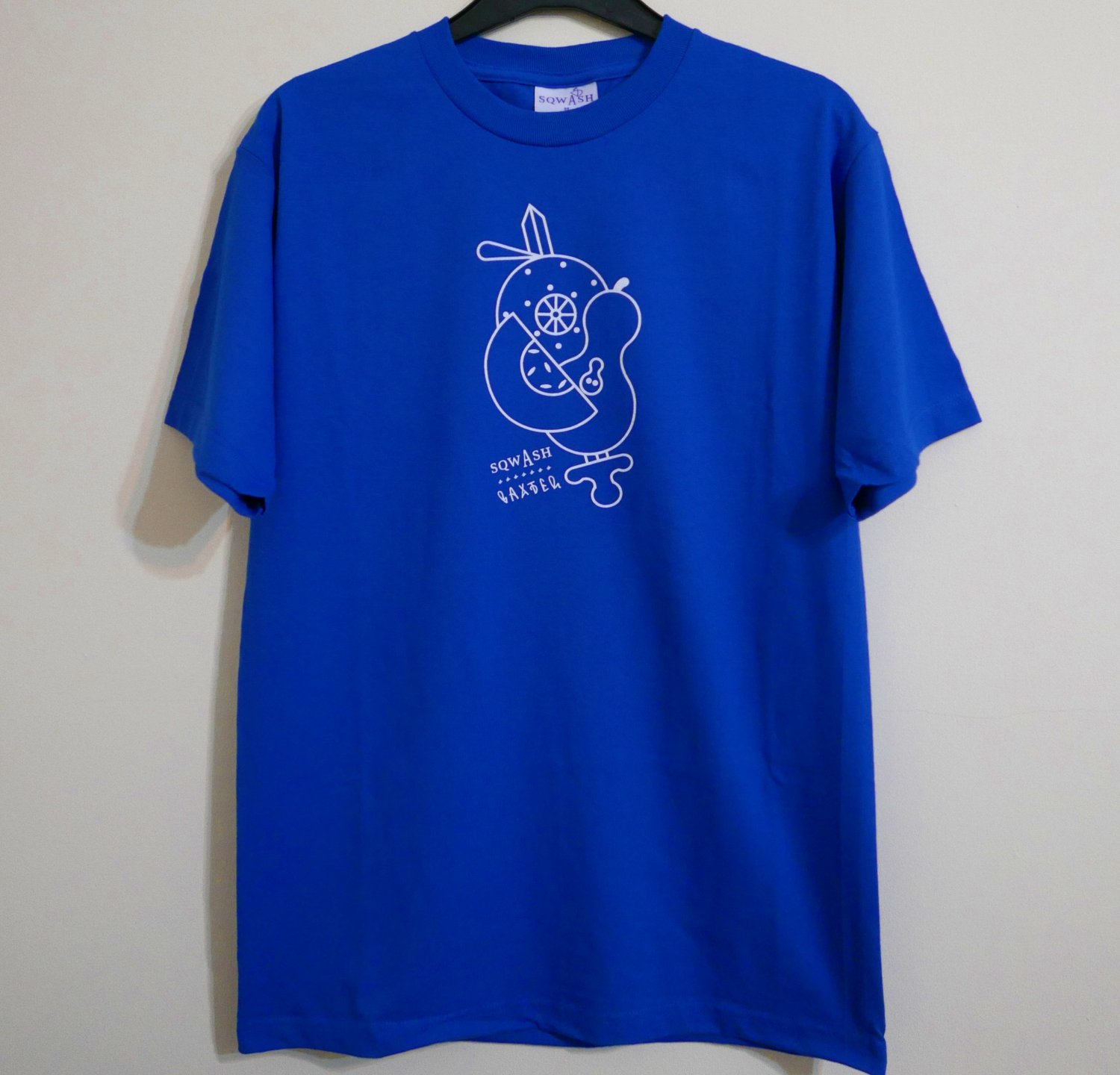 Image of Sqwash x Baxter Slice n Dice Tee - (Royal)