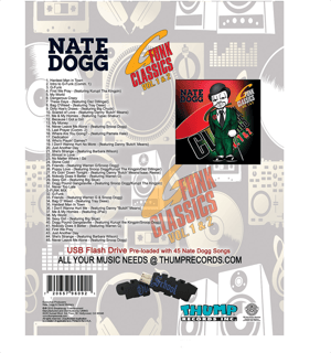 Image of Nate Dogg G Funk Pre-Loaded Music USB
